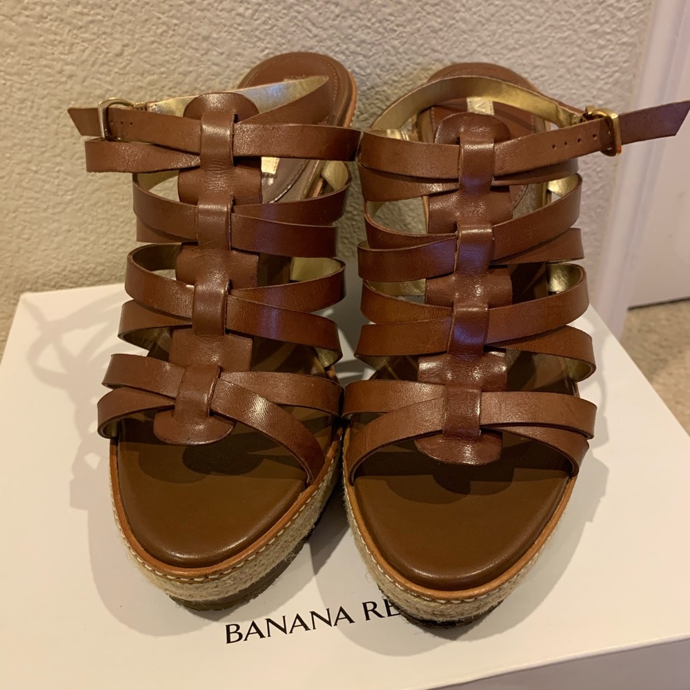 Banana Republic Dina Wedge Sandals